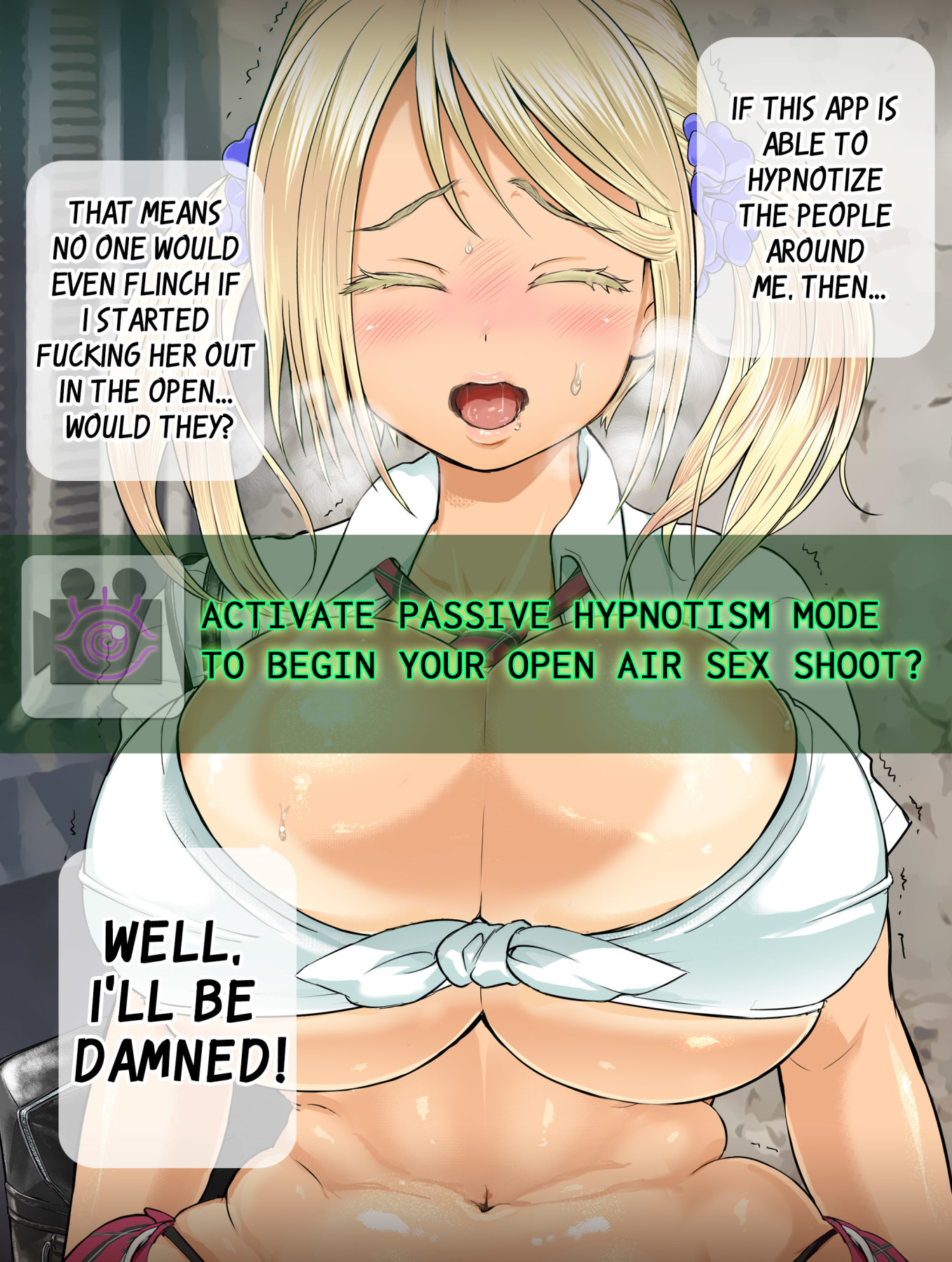 Hentai Manga Comic-Hypnotized College Girls -REALITY PORN APP--Read-263